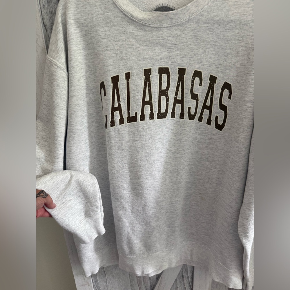 Gray Calabasas Sweatshirt - Picture 6 of 10